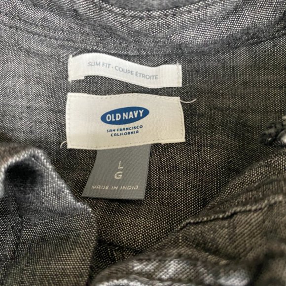 old navy button down shirt - Picture 2 of 2